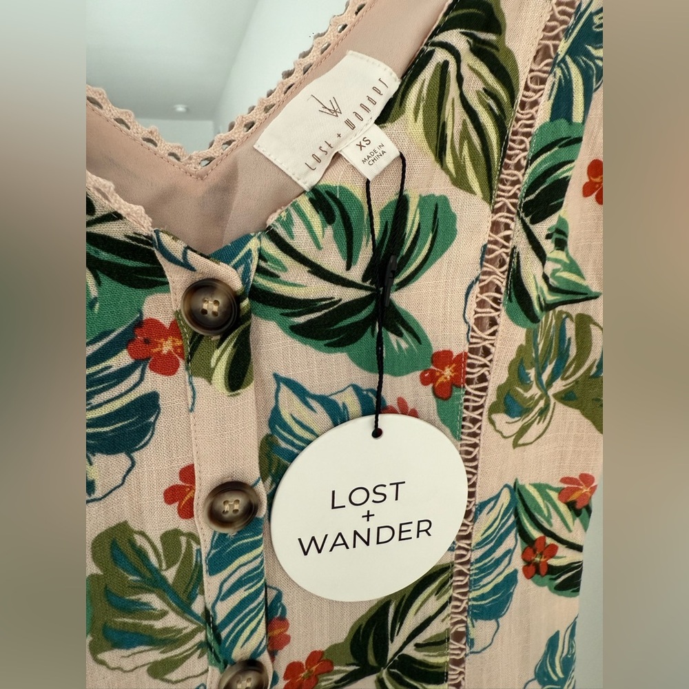 New Lost + Wander midi maxi dress Anthropologie - Picture 3 of 4